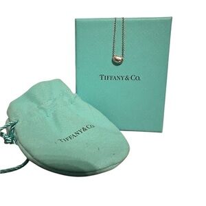 Tiffany & Co. Elsa Peretti Necklace - Bean Sterling Silver